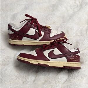 Nike Dunk Low SE Sisterhood Sail Team Red